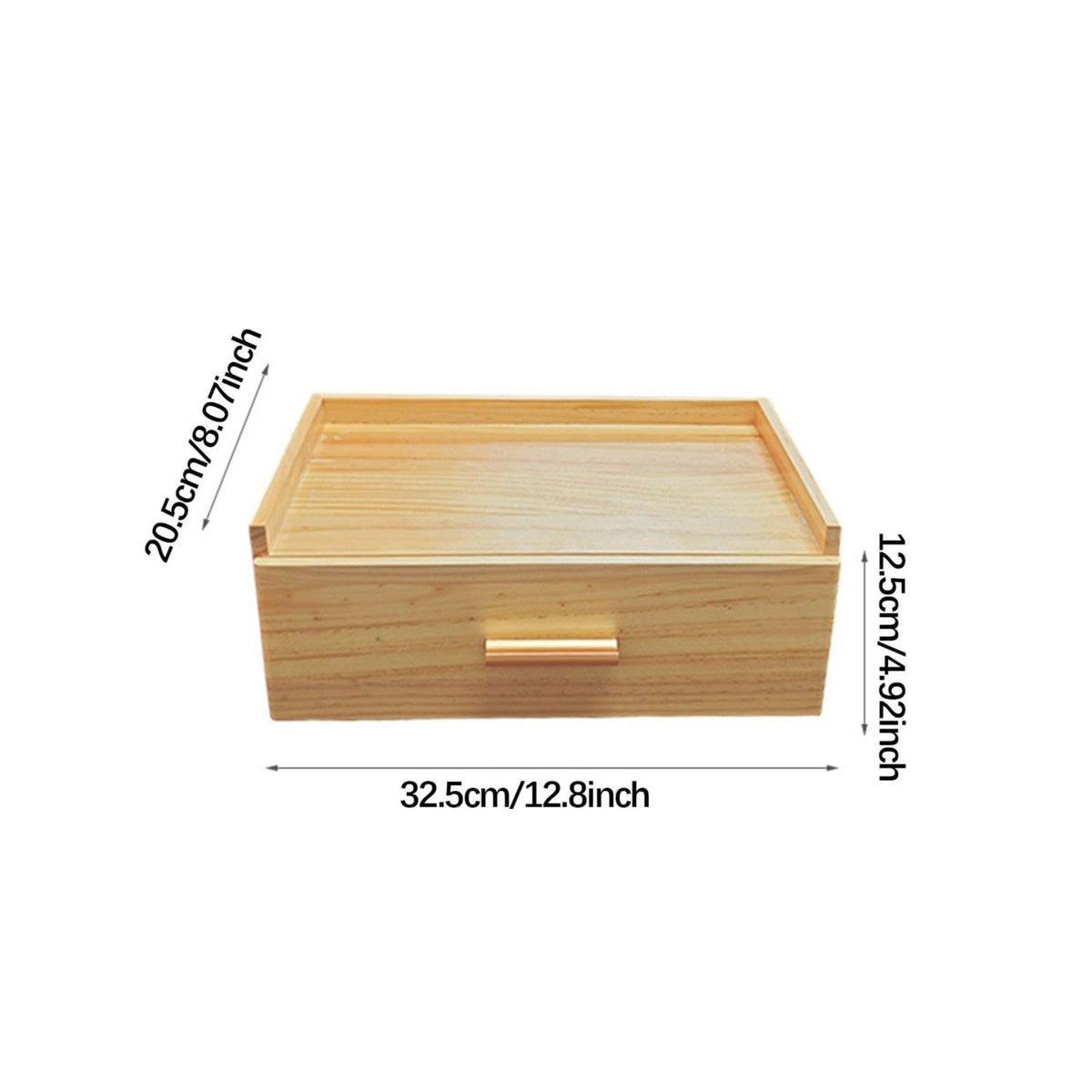 Wooden Tea Pouch Box Solid Wood Coffee Pod Storage Drawer for Kitchen