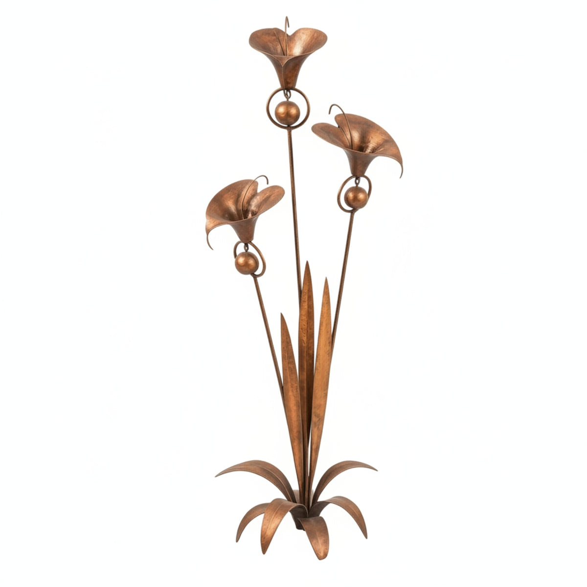 Calla Lily Garden Stake Outdoor Calla Lily Stake Rustic for Patio, Gardeners