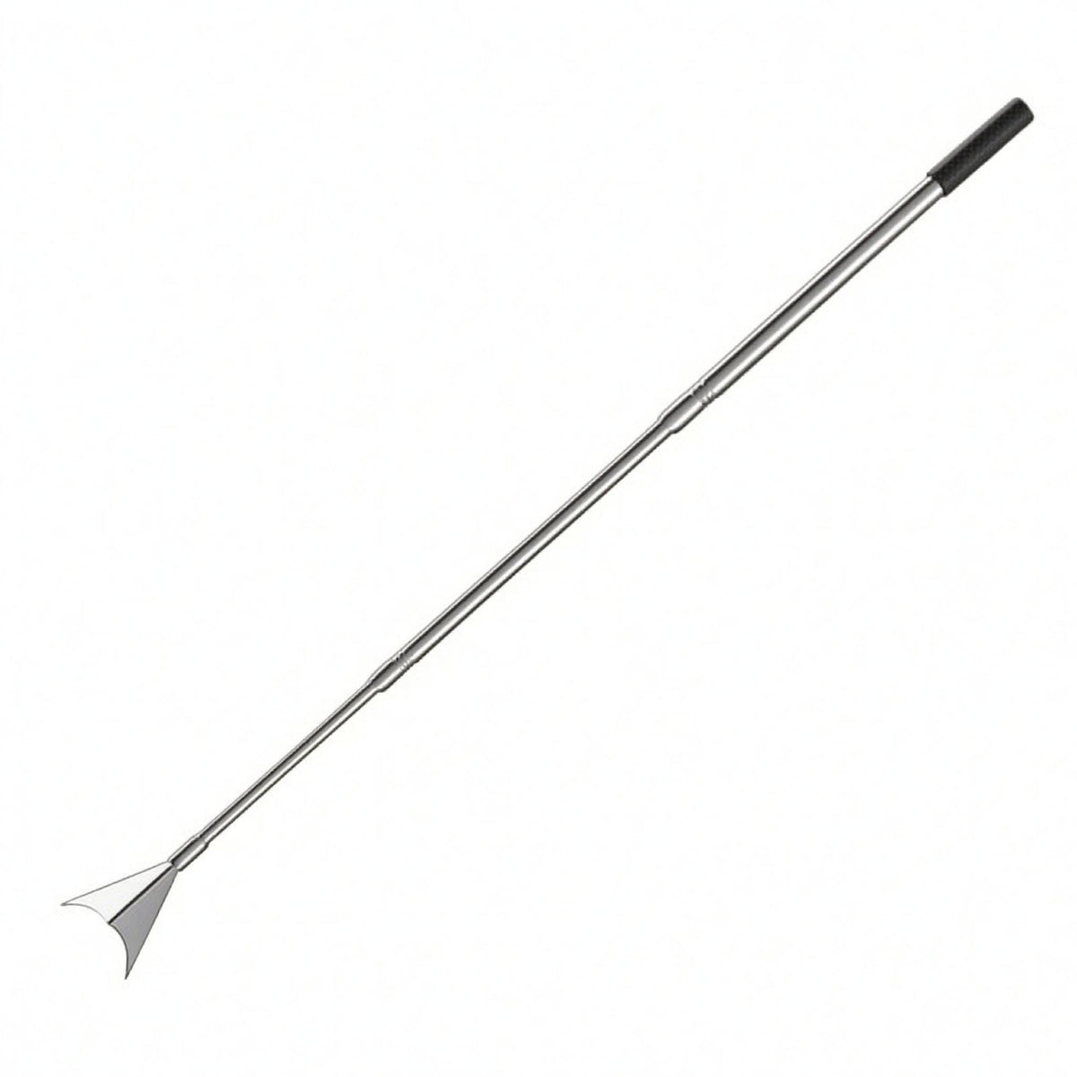 Adjustable Length doubleHead Field Cutter Crescent-Shaped Telescopic Crop Cutter Pointed Blades Corn Cutting Tool Slim Shaft for Farmers