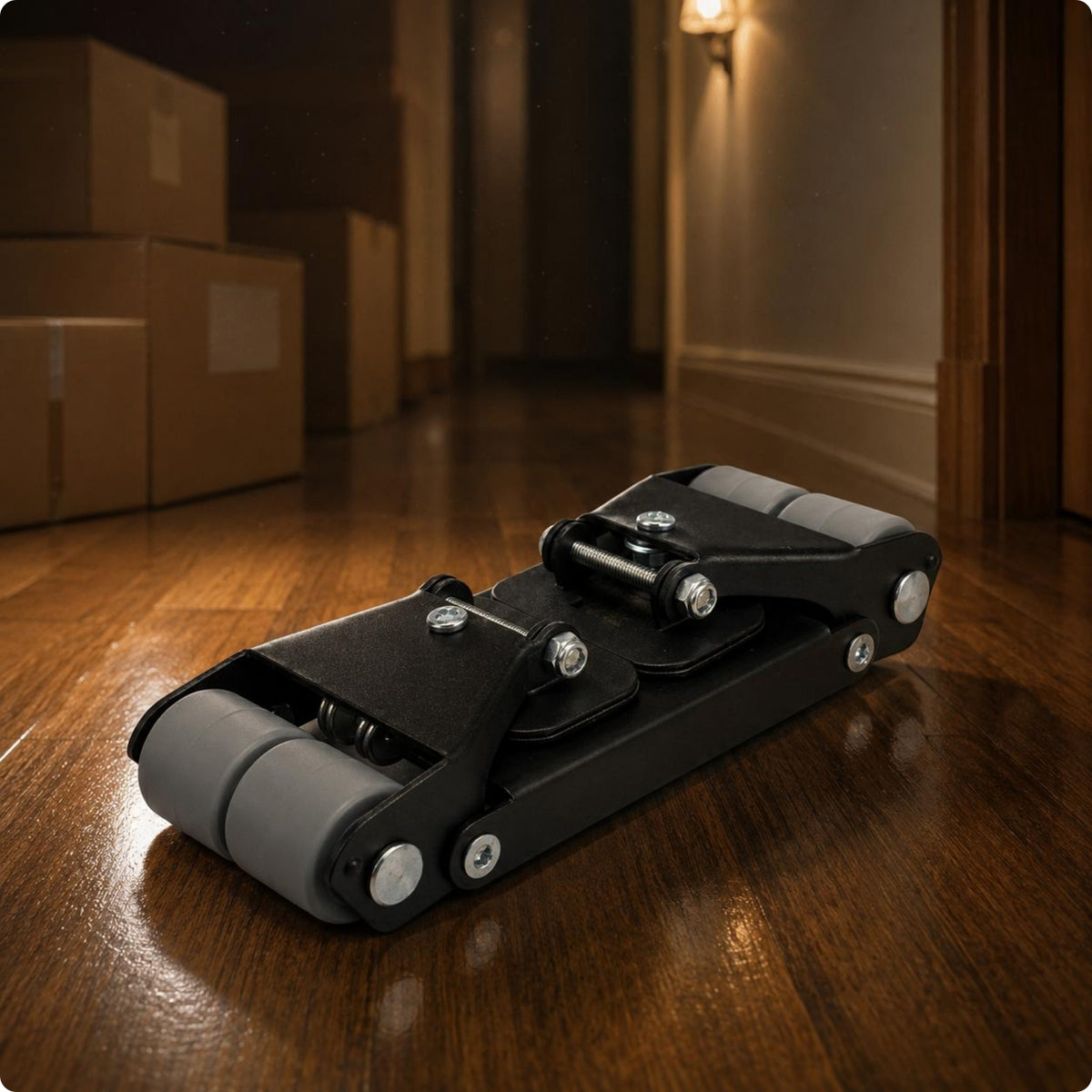 4 Pieces Clamp Furniture Dolly Compact Heavy Duty Furniture Mover Low-Height
