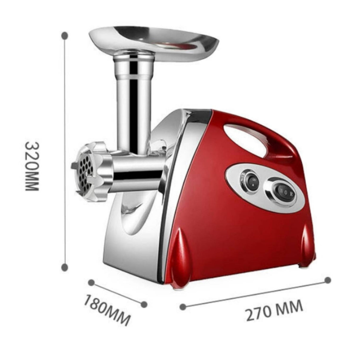 Compact Electric Meat Grinder Powerful Meat Grinder with Sausage Stuffer Allall-Purpose Food Processor Heavy Duty for Meal Prep