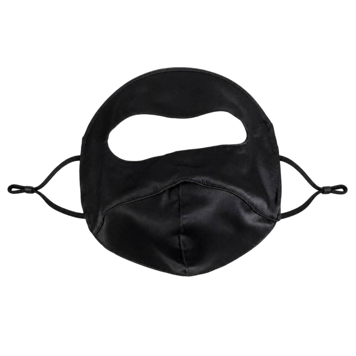 Lightweight Double-Layer Silk Face Covering Entire-Face Silk Covering
