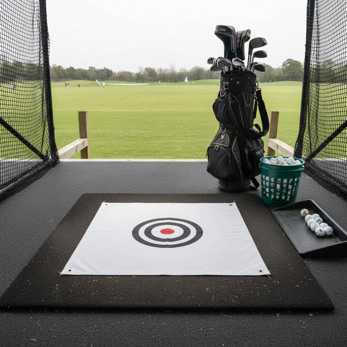 Golf Target Cloth Large Size Golf Hitting Target Quick Setup Sports Practice Tool for Backyard