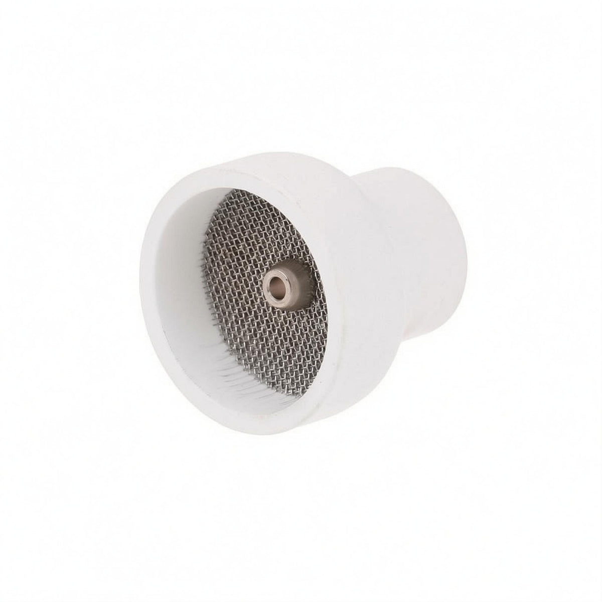 Flared Mouth TIG Joining Cup Metal Lined Opening Alumina Cup Cylindrical Shape