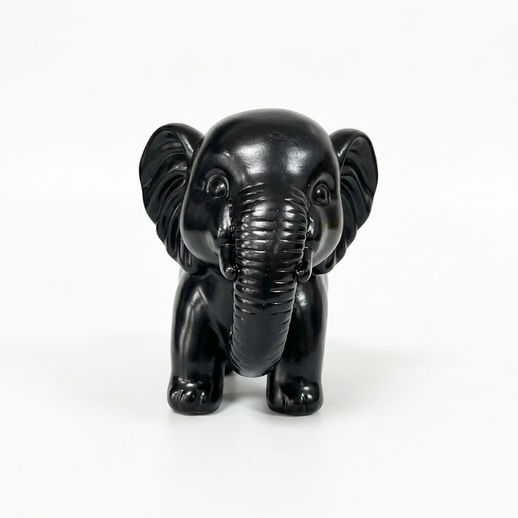 Cute Elephant Statue Home Decor, Light Luxury Cute Elephant Statue, Resin Elephant Ornament, Decoration for Living Room Offic