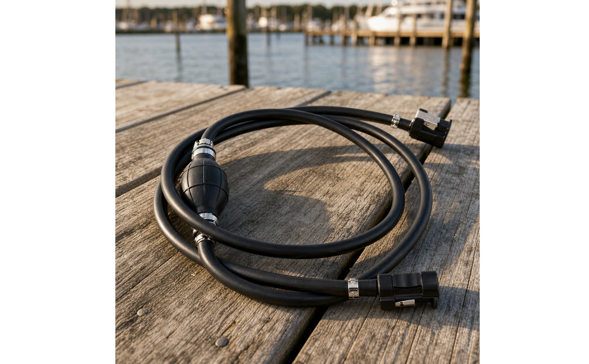 Fuel Line Assembly Universal Outboard Fuel Line with Bulb Flexible