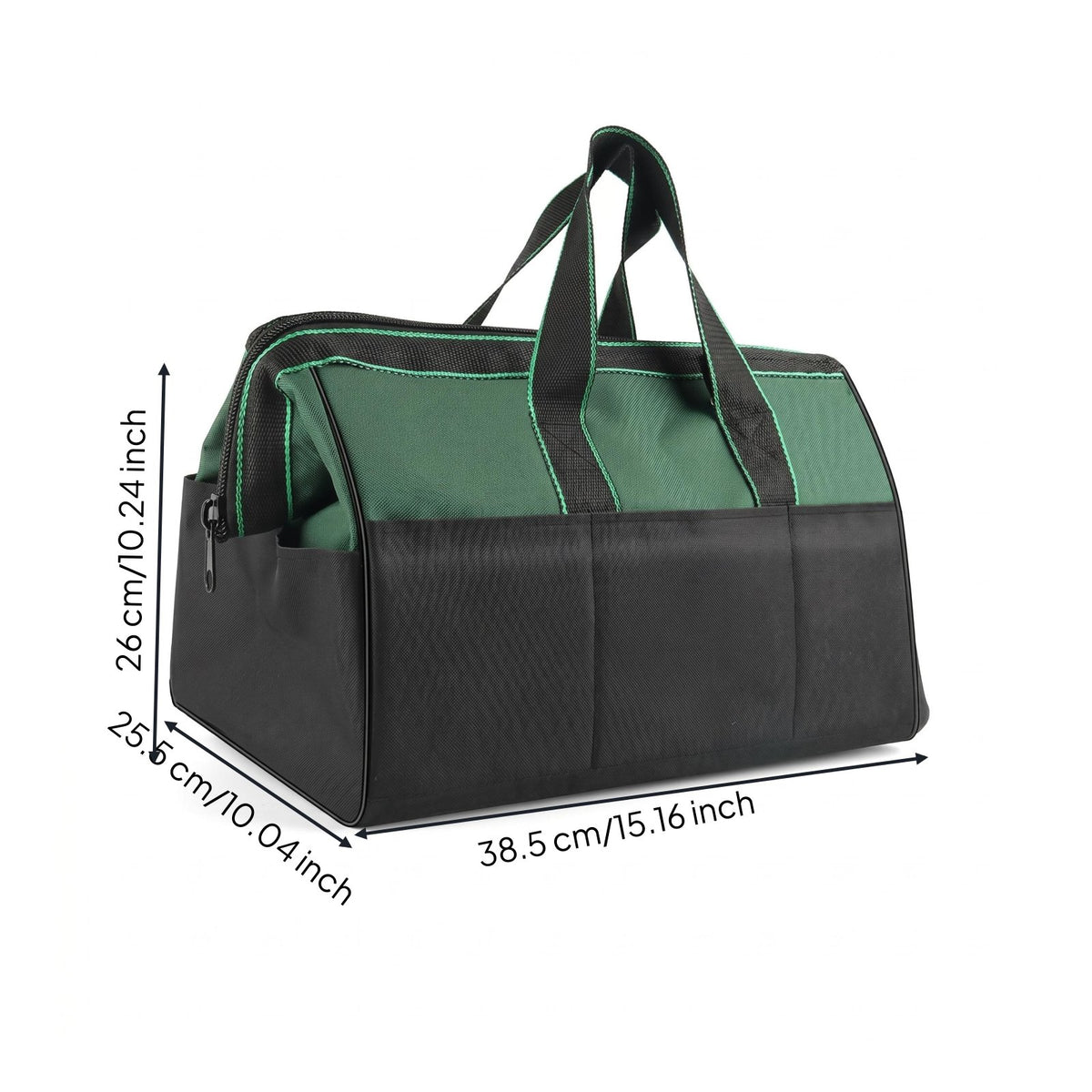 Oxford Tool Bag Stitched Panels Work Storage Black Trim