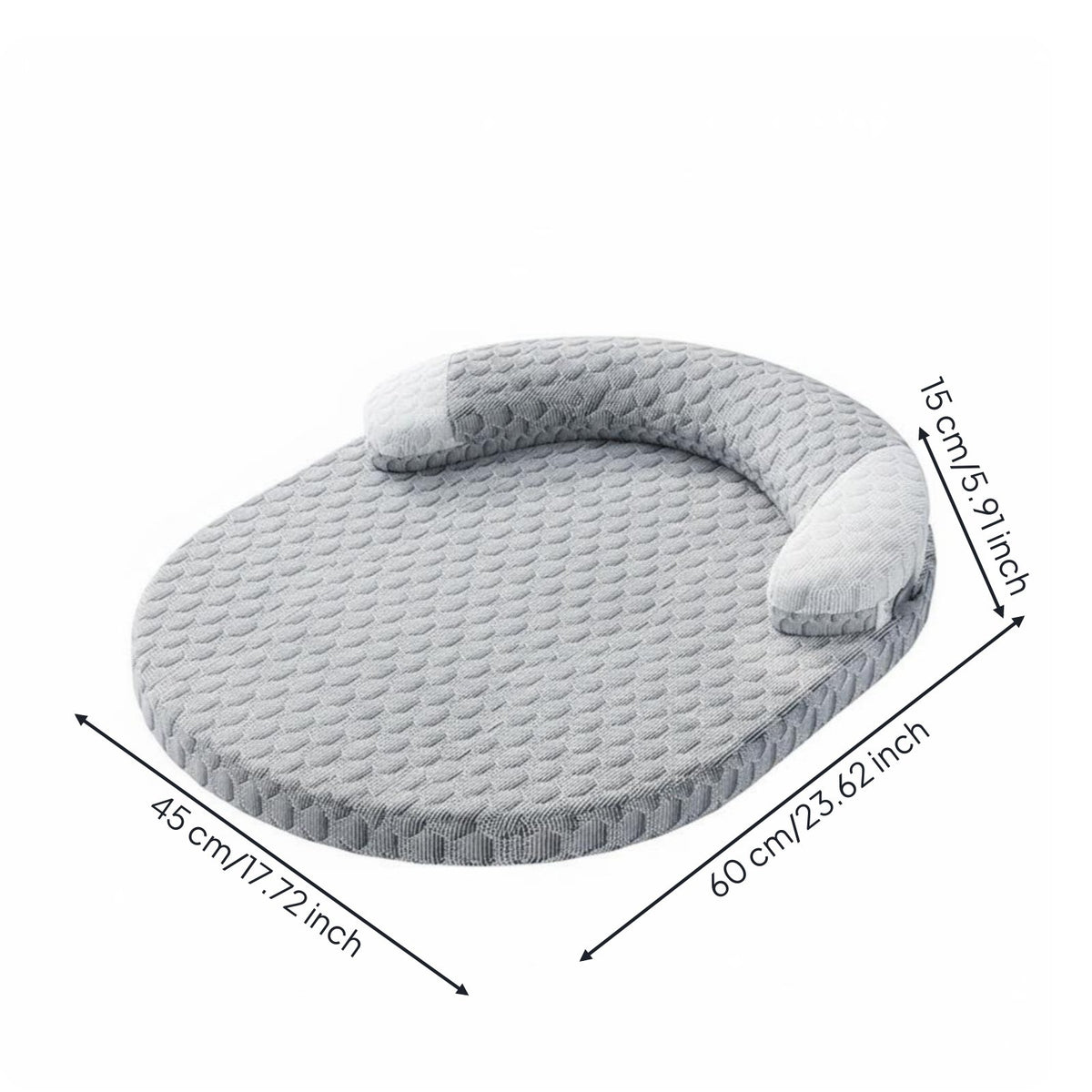 Dog Sleeping Mat Waterproof Washable Cat Cushion Long-Lasting for Kennel