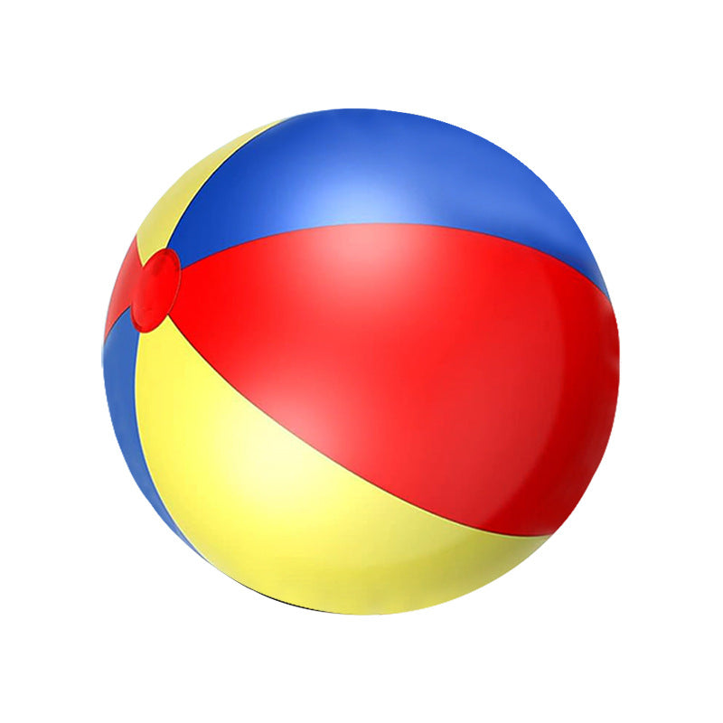 Inflatable PVC Tricolor Large Soccer Ball Toy for Outdoor Play