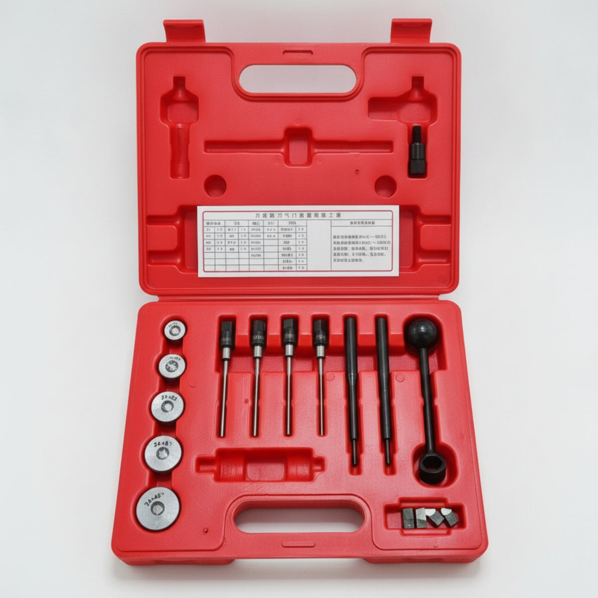 intake/exhaust Port Seat Smoother Tool Kit Manual Motorcycle intake/exhaust Port Seat Cutter Set Compatible for Workshops