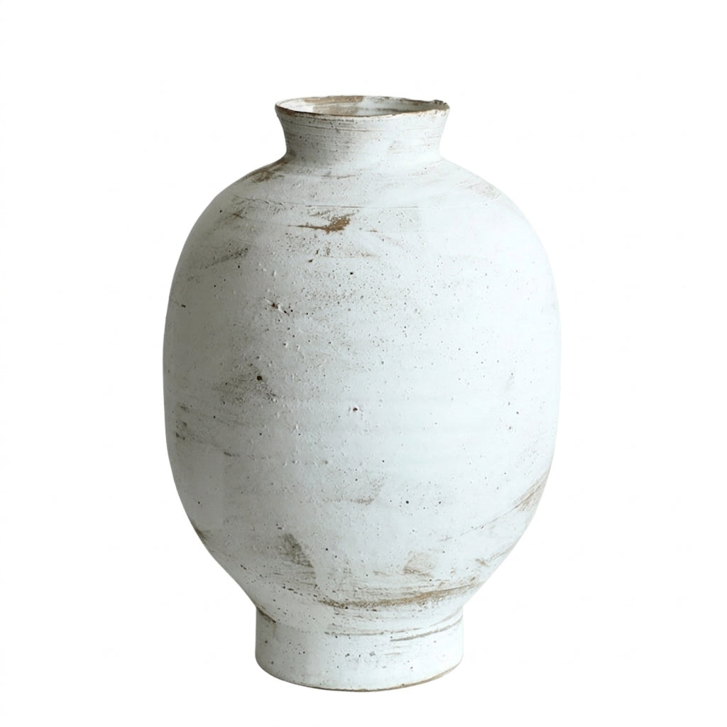 Wabi-Sabi Ceramic Vase, Small, Light Luxury Style