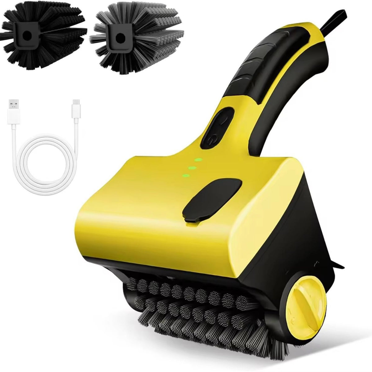 Wireless BBQ Cleaner Cordless Handheld Power Scrubber Built-in Water Dispenser