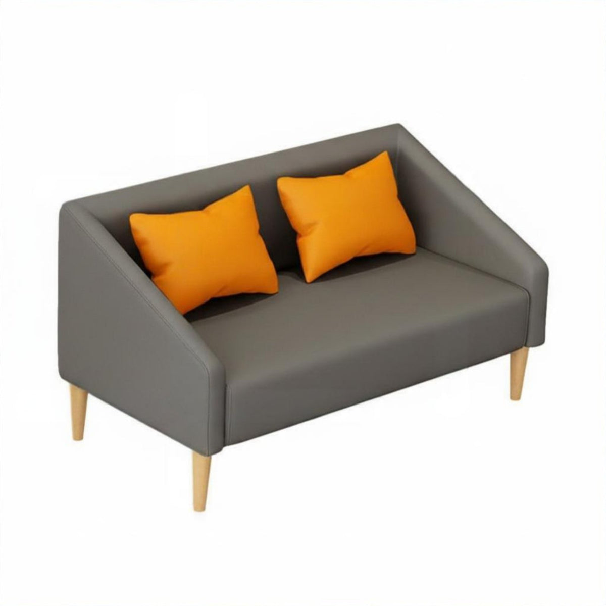 3 Pieces circular table and 2 Chairs Set Comfortable Seating Indoor Furniture Space-Saving Skid-Resistant Feet for duos, Balcony