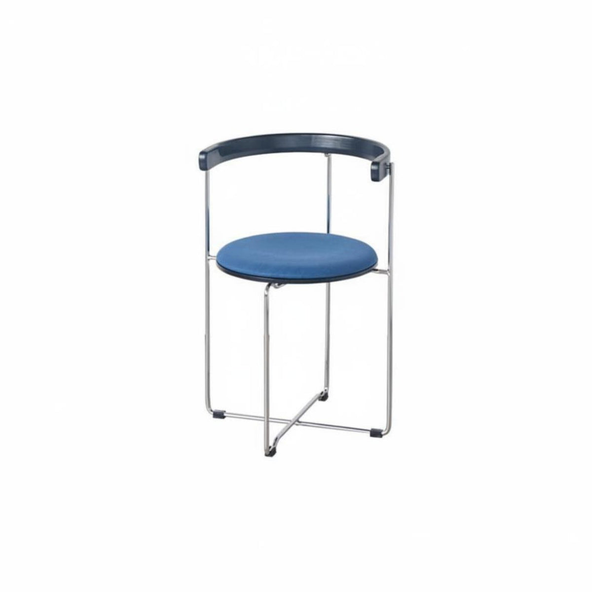 Foldable Woven Chair Nordic aesthetic Dining Seat Easy to Assemble for Small Spaces