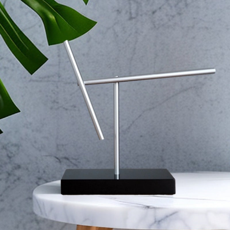 Factory Direct Iron Man Chaotic Pendulum Perpetual Motion Desk Ornament, Metal, Modern Minimalist, Business Gift