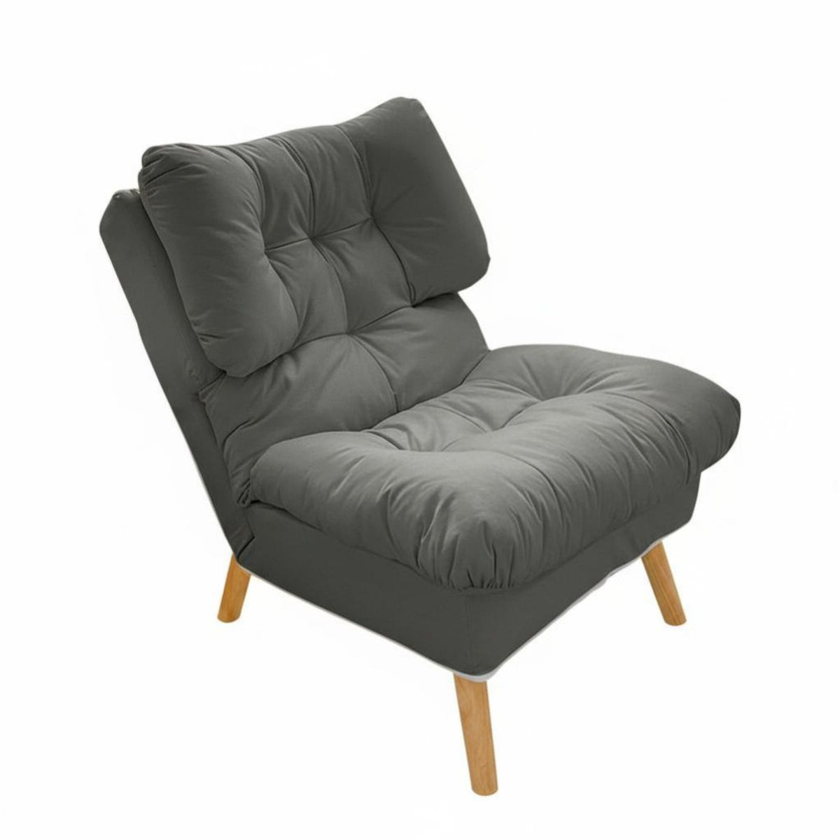 Adjustable Backrest Lounger Foldable Design Adjustable Floor Lounger Multi-Position Ergonomic Support for Teens, Hobbyists
