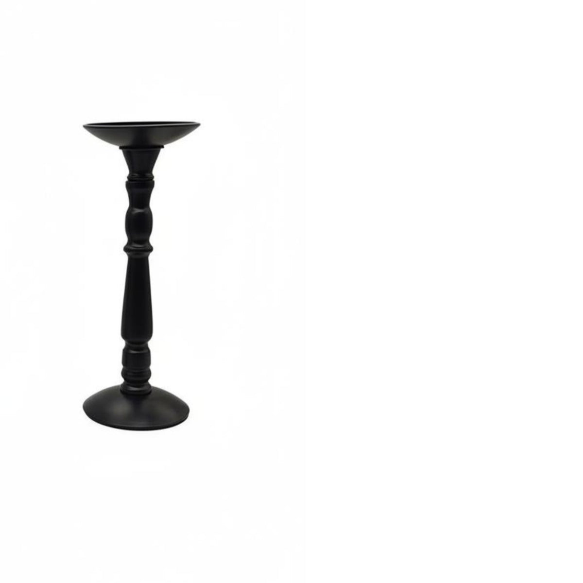 Roman Column Candle Stand Craftsmanship Roman Column Candle Holder Stable Base Metal Candlestick for Dining Table