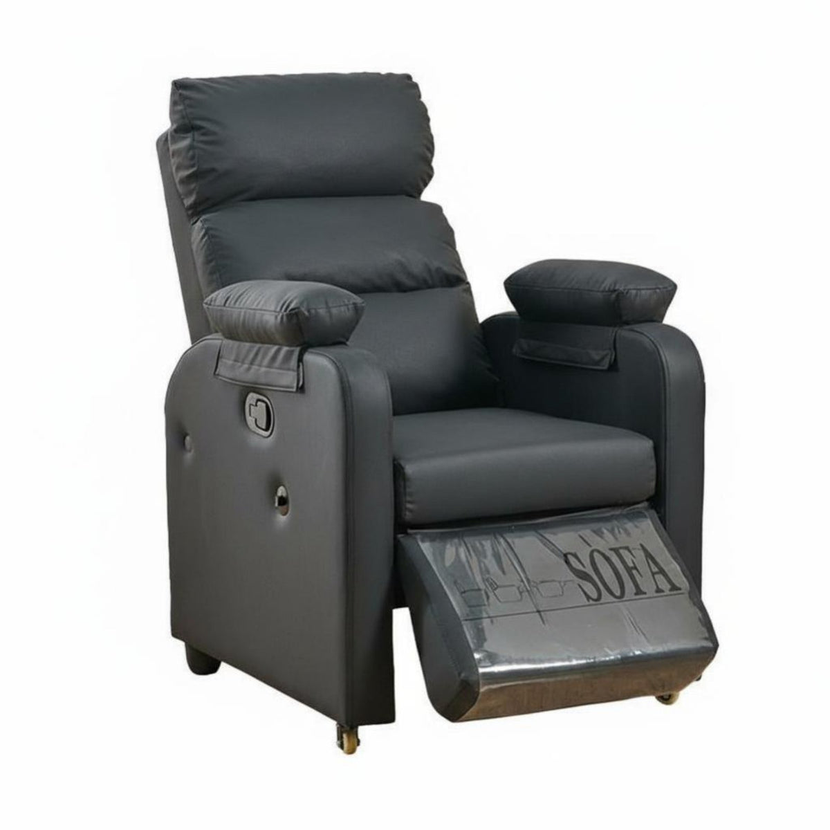 Complete Reclining Gaming station Fully Adjustable Workstation Chair Integrated display Mount engaging immersion for Game Room