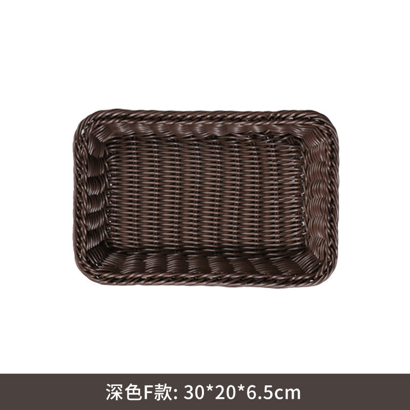 Dark Brown / 30x20x6-5cm