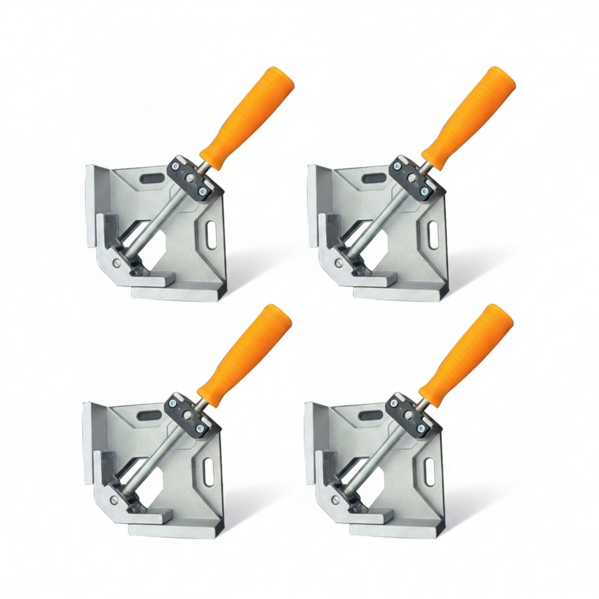 4 Pieces Right-Angle Corner Clamp Lightweight Tool Rigid for DIYers