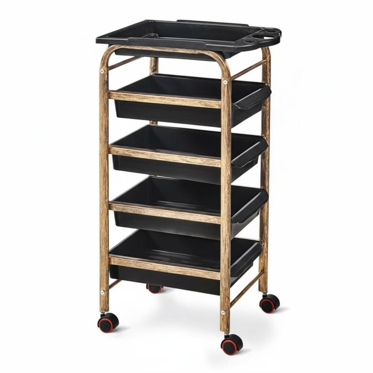 Hairdressing Trolley Multifunctional Salon Rolling Cart Hair Stylist Tool Trolley Detachable Drawers Multi-Drawer Hair Stylist