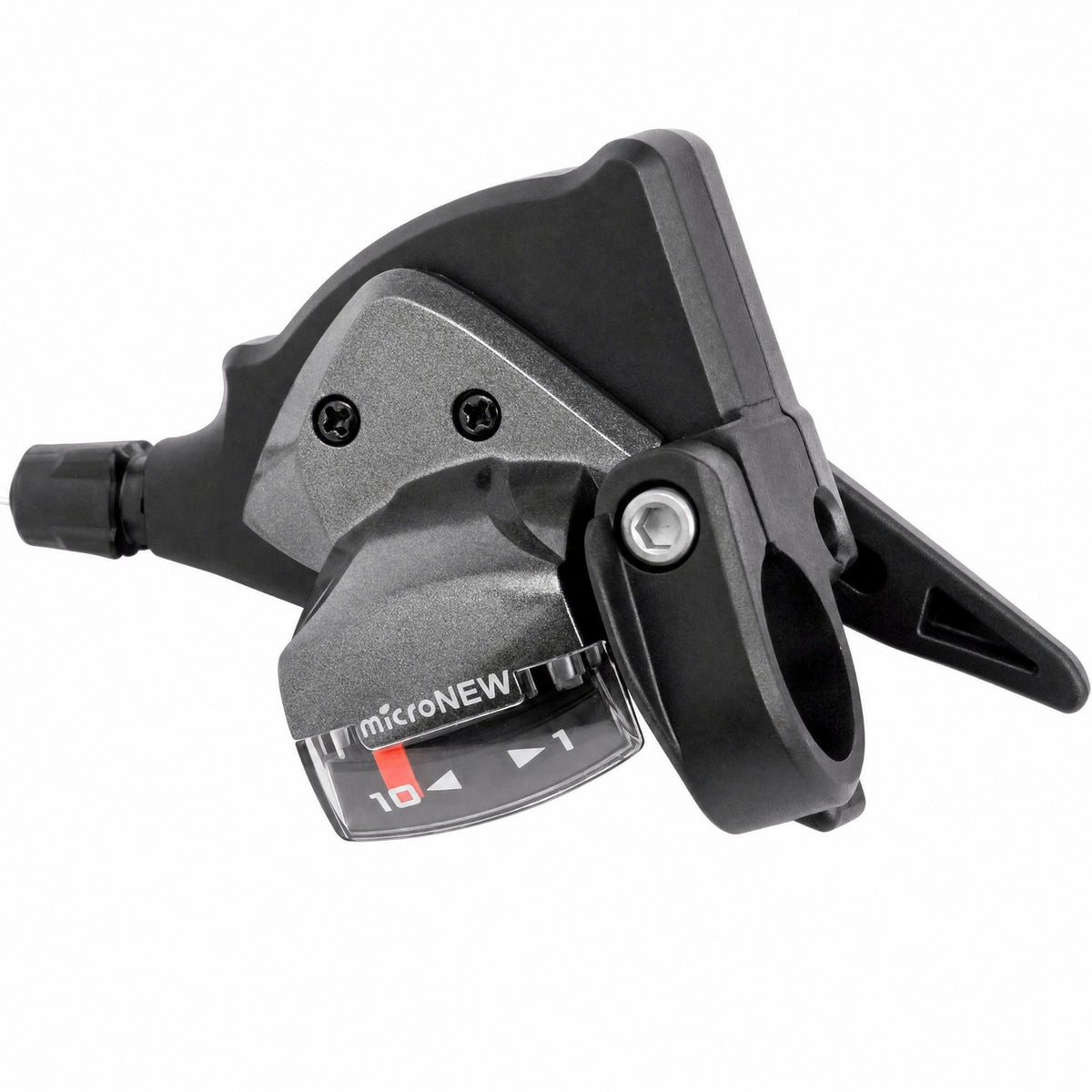 Handlebar-Mounted Gear Shifter with Gear Indicator Compact Cycle Shifter with Cable Accurate Responsive for Commuters
