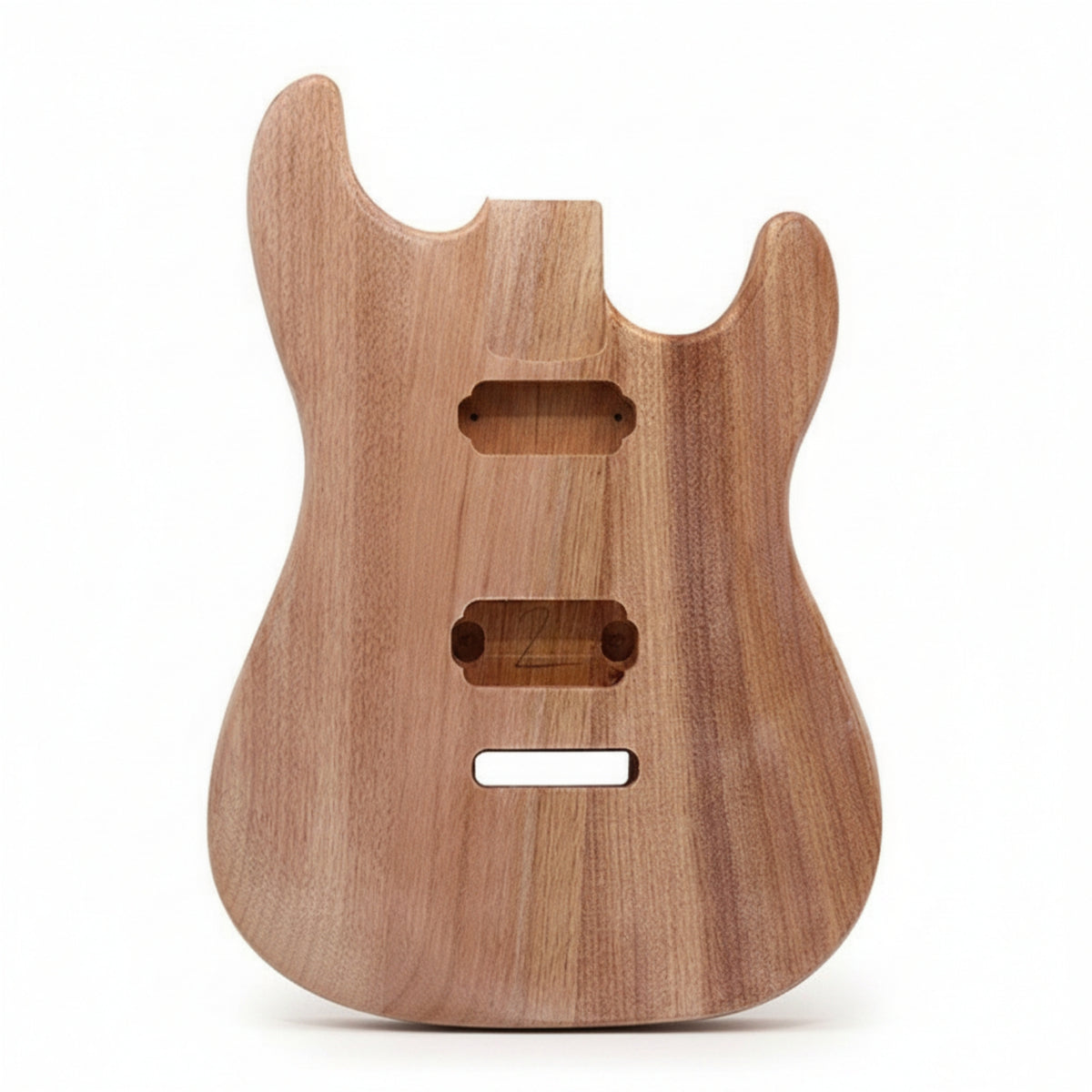 Natural Wood Electric Guitar Body Blank Matte S and T Guitar Body DIY Planed for Luthier