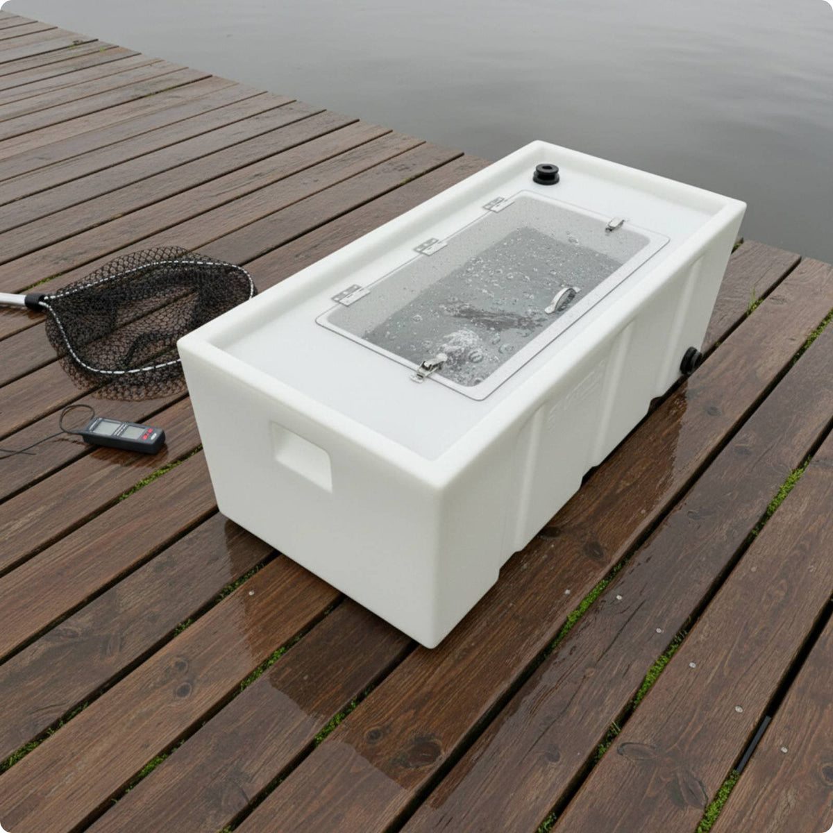 Car Trunk Aquatic Life Container Thickened Flip Lid Aquatic Life Container