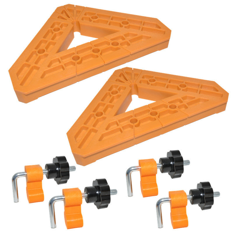 Woodworking Right Angle Clamp, High-Strength Nylon Plastic, 45/90 Degree Positioning Clamp