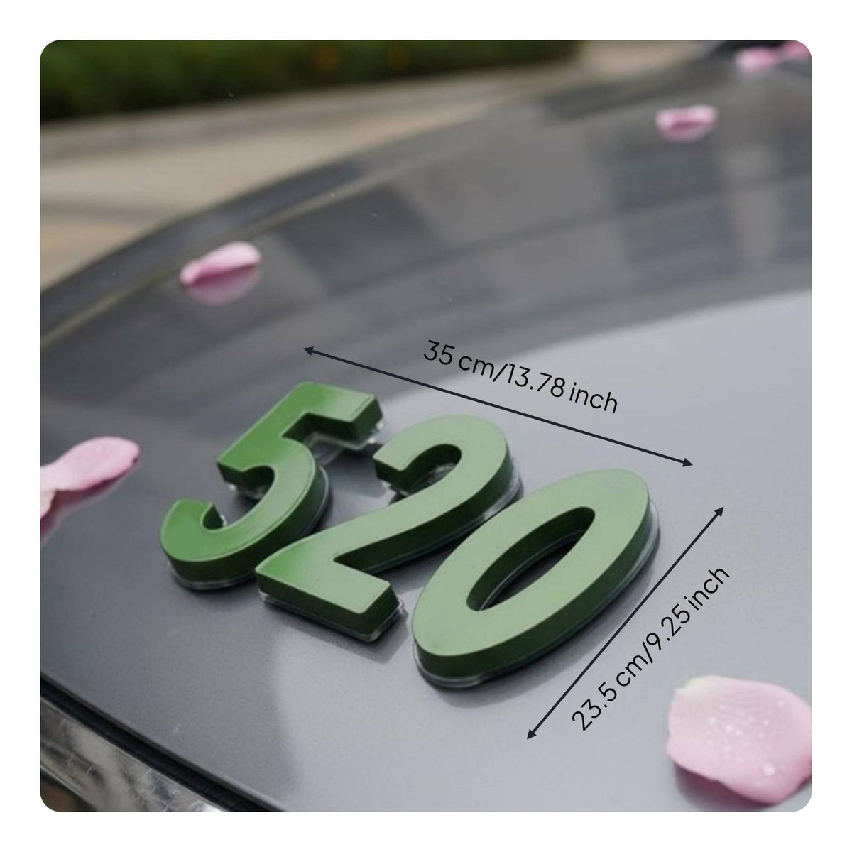 Bridal Vehicle Flower Holder Floral Foam Suction Cup Base for Florists, Weddings