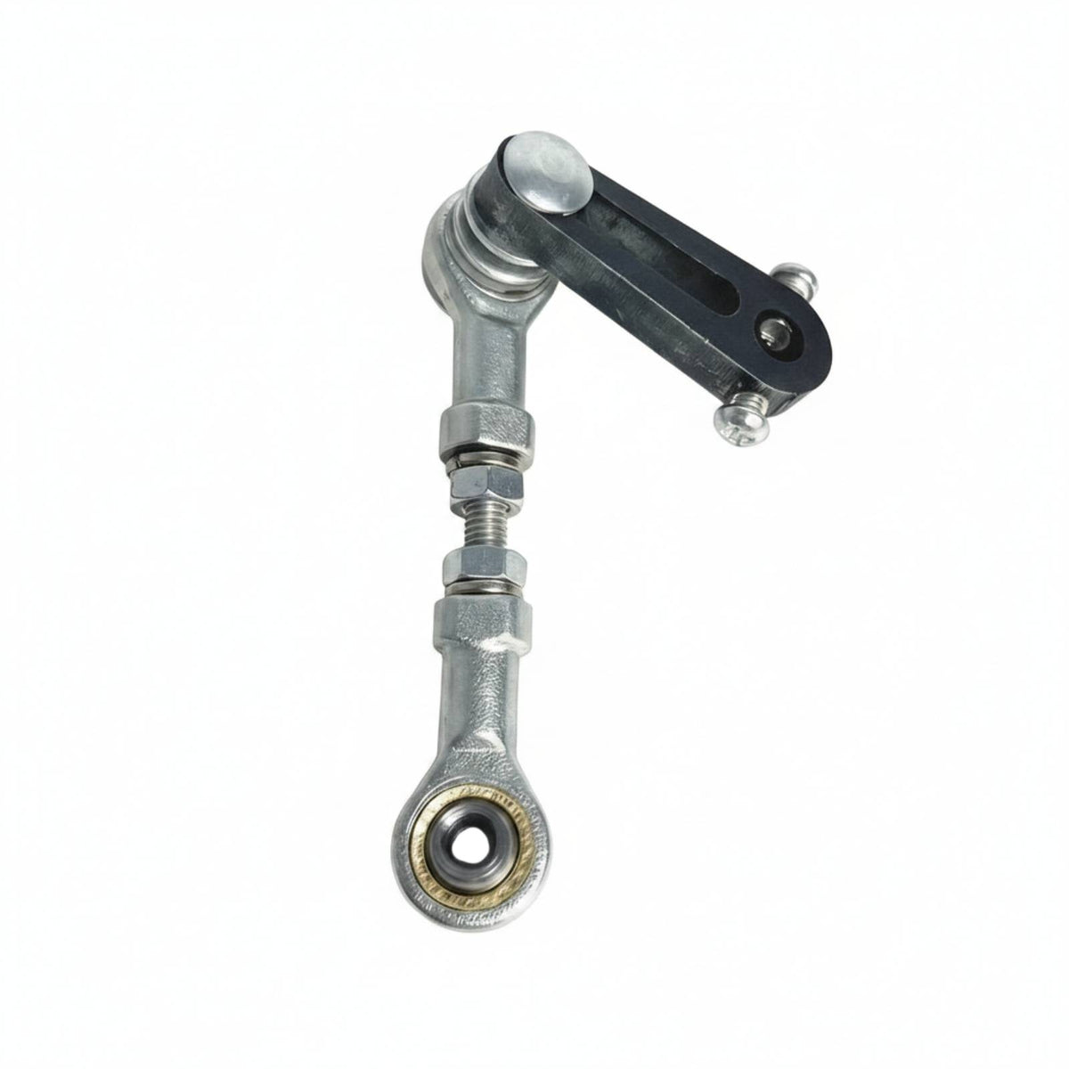 Adjustable Linkage with Ball Joint Rotating Mechanical Linkage Assembly Sturdy Assembly Kit for Hobbyists, DIY Projects, Prototyping, Model Building