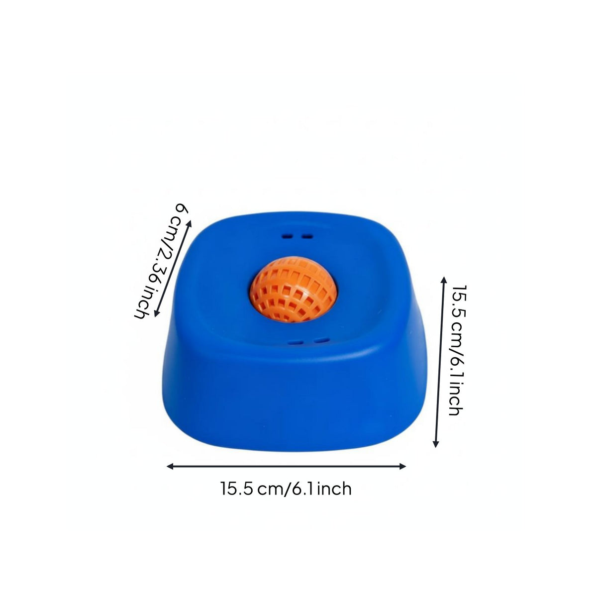 Dog Lick Bowl Interactive Design Licking Feeder Bowl Anti-Bloat