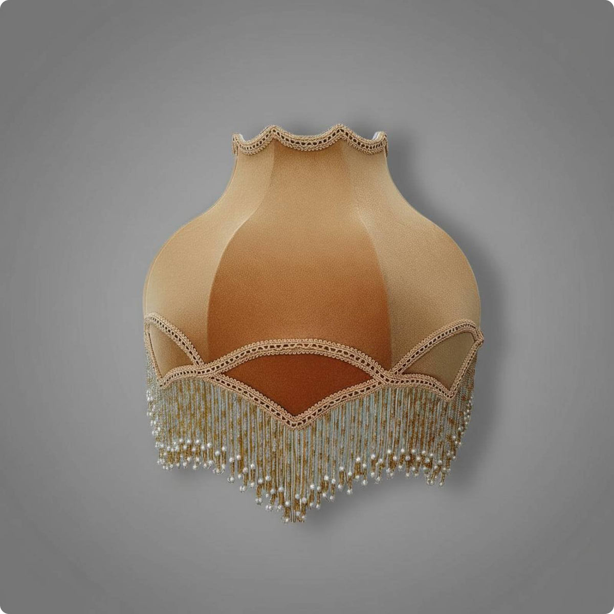 Velvet Tassel Lampshade Warm Radiance Tassel Lampshade Soft Light