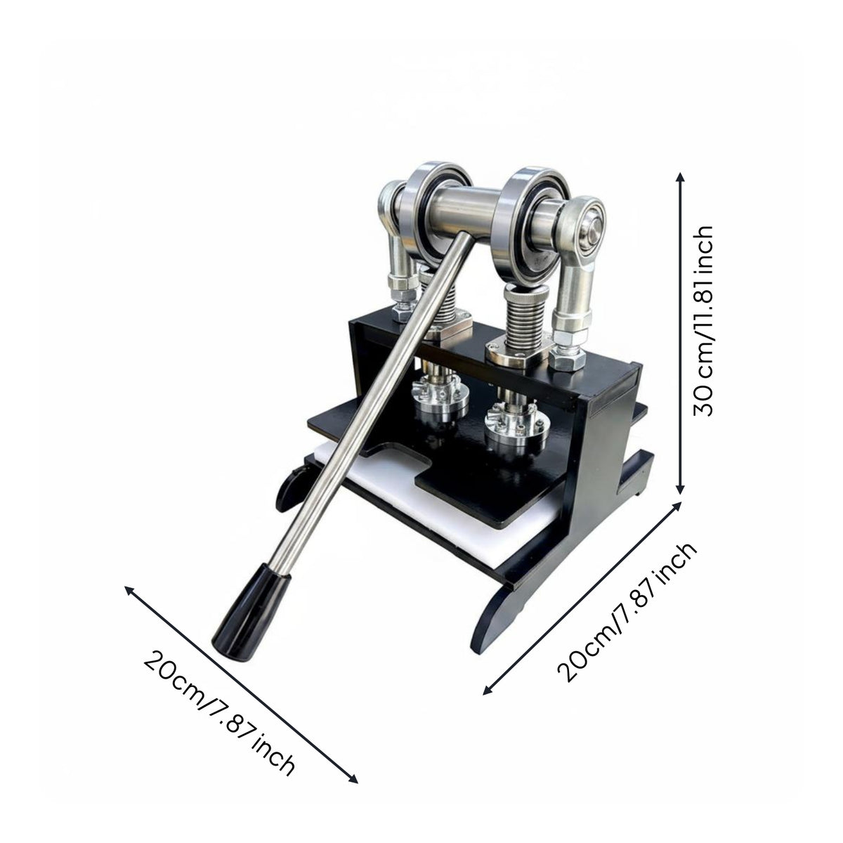 Manual Die-Cut Press Long Lever Paper Craft Tool Durable Steel Construction