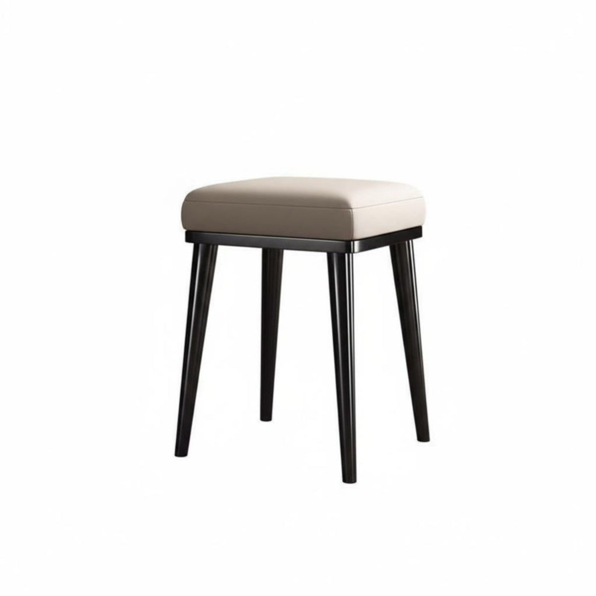 Stackable Leg Stool Space-Saving Padded Stacking Stool Multi-Purpose for Kitchen