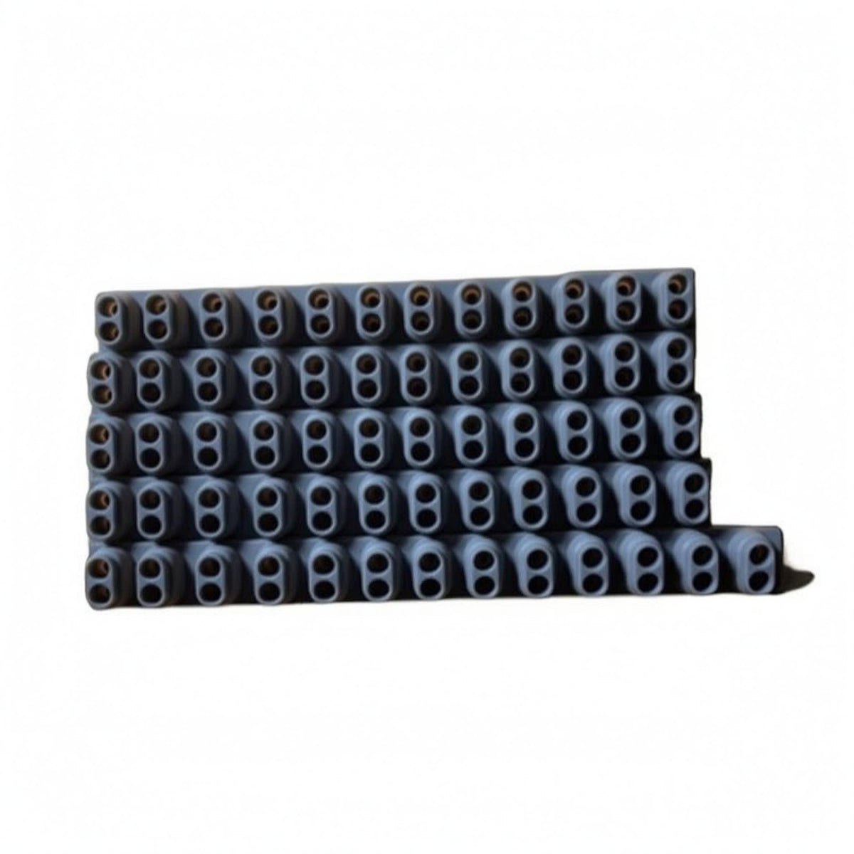 10 Pieces Conductive Rubber Strip Black Computer Parts Long Narrow
