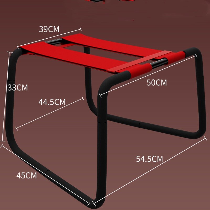 Chair Wo Armrest Red