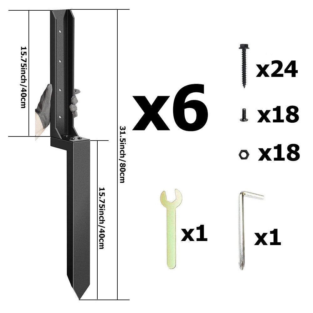 Split-style 6-pack