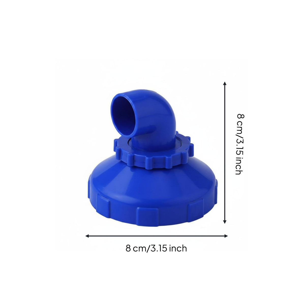 2 Pieces Pool Inlet Nozzle Direct Replacement Pool Outlet Nozzle Sturdy Plastic