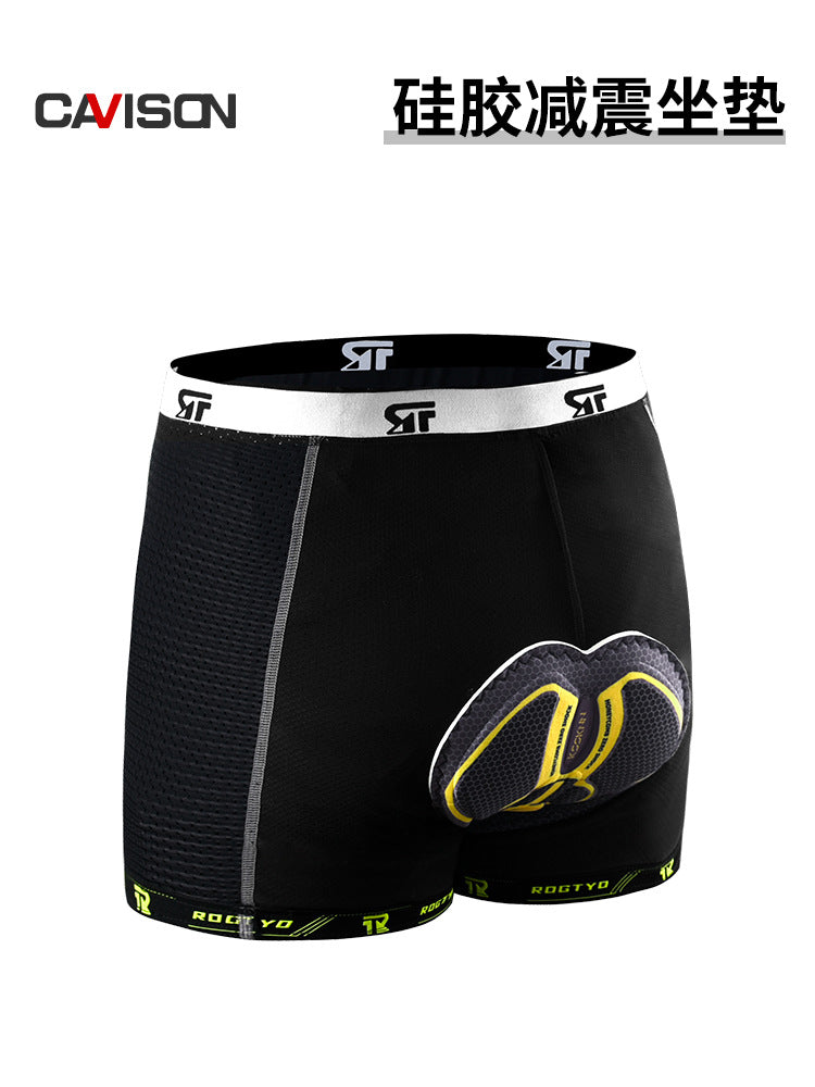 Men's Summer Cycling Underwear with Silicone Pad