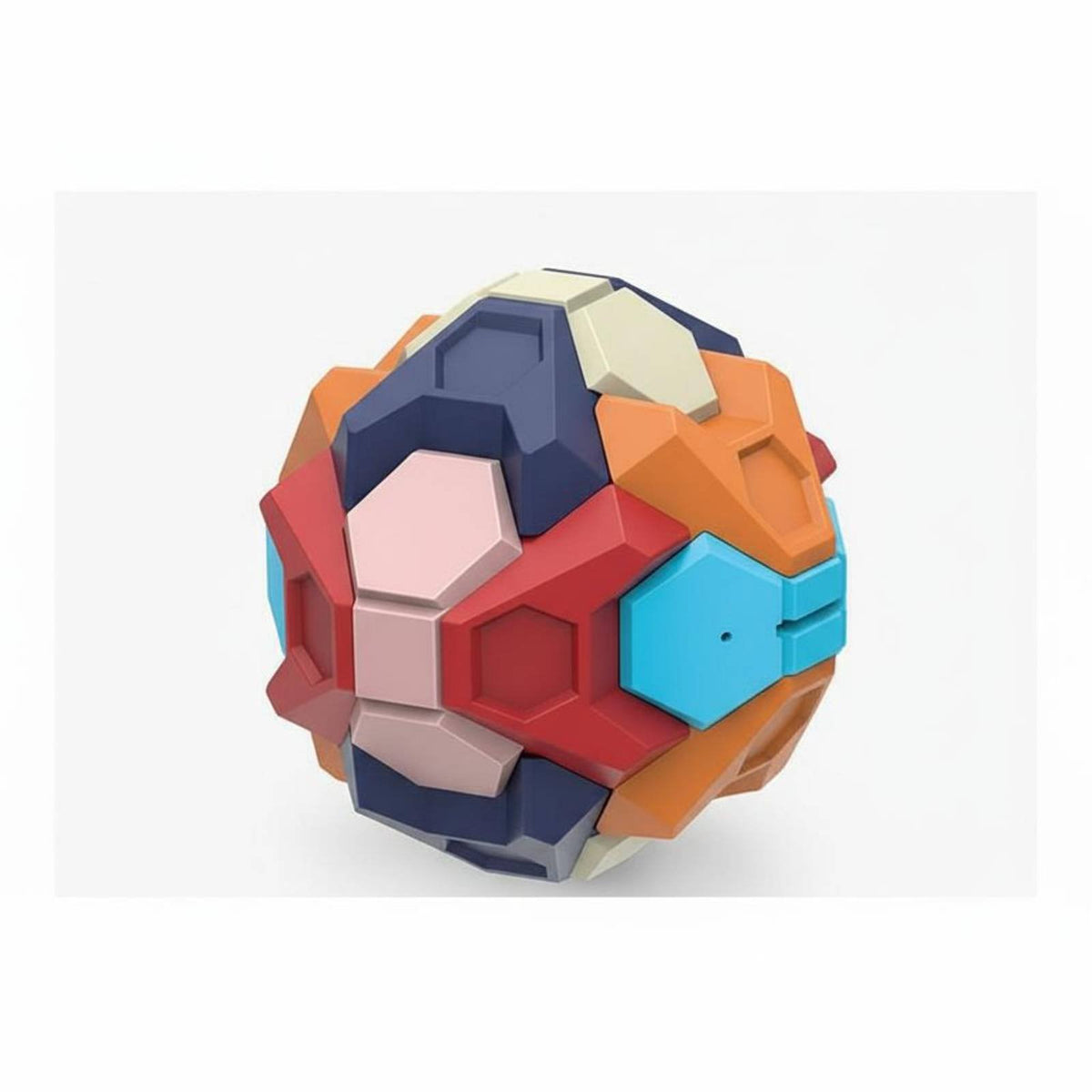 Early Education Brain-Teaser Ball Coins Bank Develops Spatial Skills Brain-Teaser Assembly Ball Reusable Fun for Children 3+, Kids