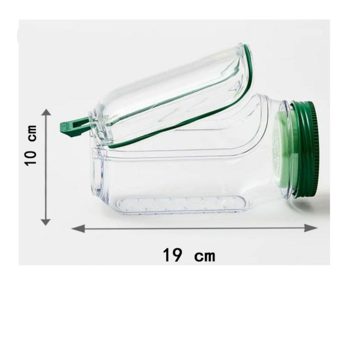 Portable Salad Jar Leakproof Salad Lunch Container With Fork for Travel