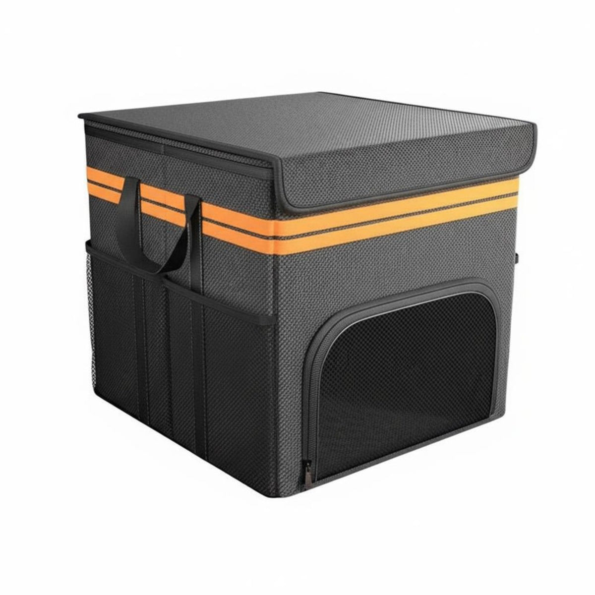 Foldable Storage Organizer Multi-Compartment Foldable Storage Box Large Capacity Portable with Handles for Families