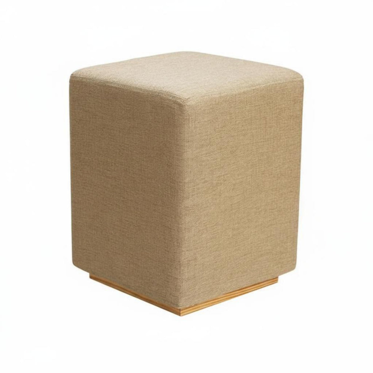 Upholstered Square Stool Nordic Design Small Seat Sturdy for fromice, Shop Owners