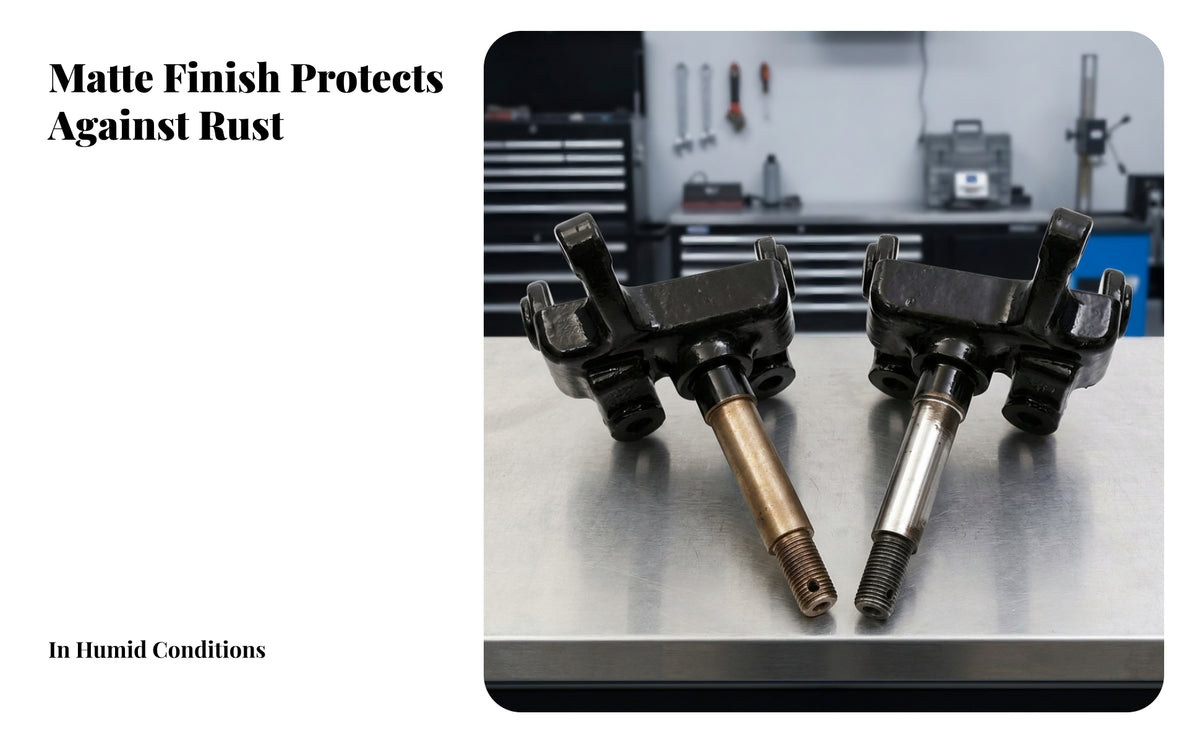 Steering Joint Assembly | Black Painted Finish, Heavy-Duty Metal Construction, for ATV