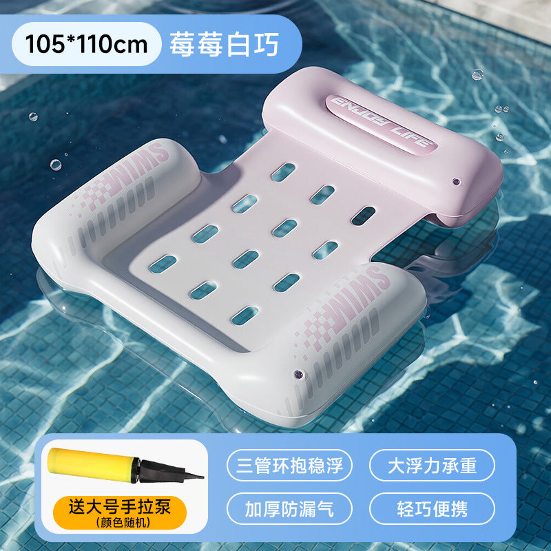 with Pump / Strawberry White