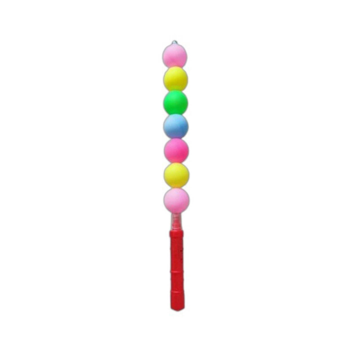 Illuminated Tanghulu Lamp Stick Battery Powered Flashing Concert Cheer Stick Colorful Globe Lamp Stick Replaceable Batteries