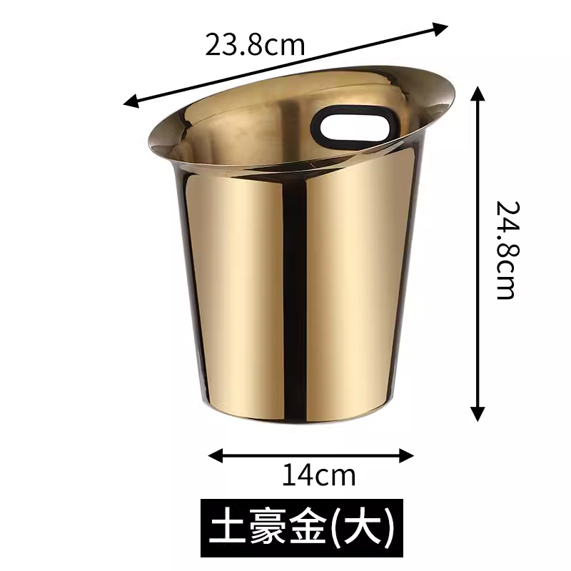 Gold / Handle Slanted 5L