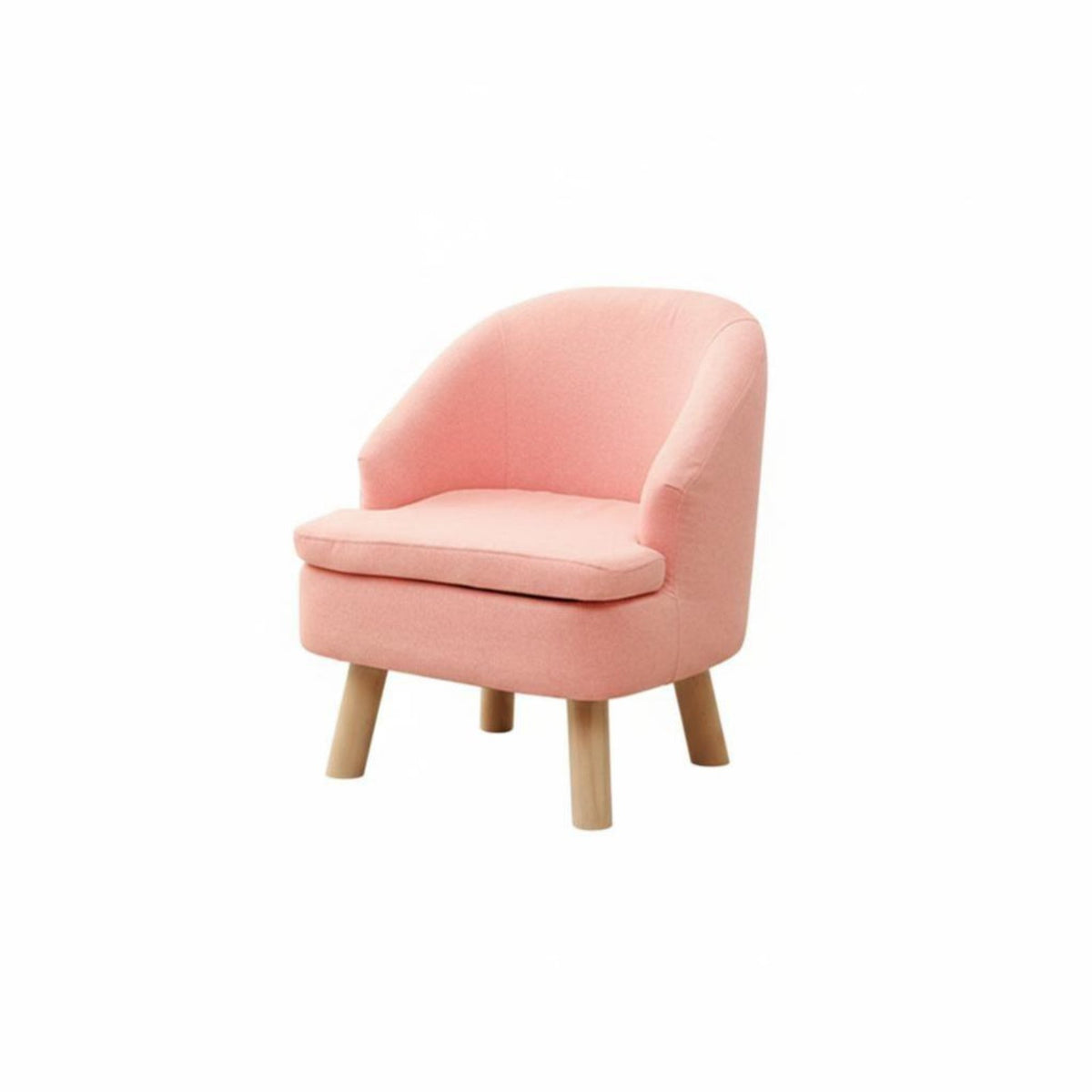 Space-Efficient Upholstered Armchair Space-Saving Single Sofa Removable and Cleanable Cover Minimalist Design for Renters