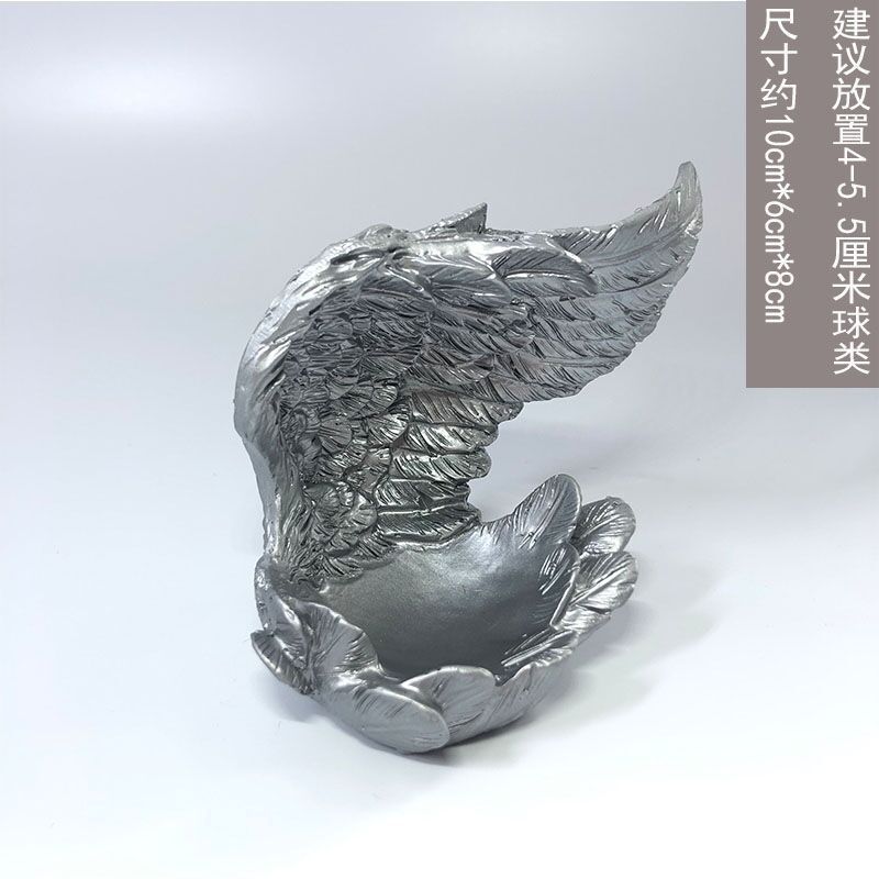 Silver Shell Feather